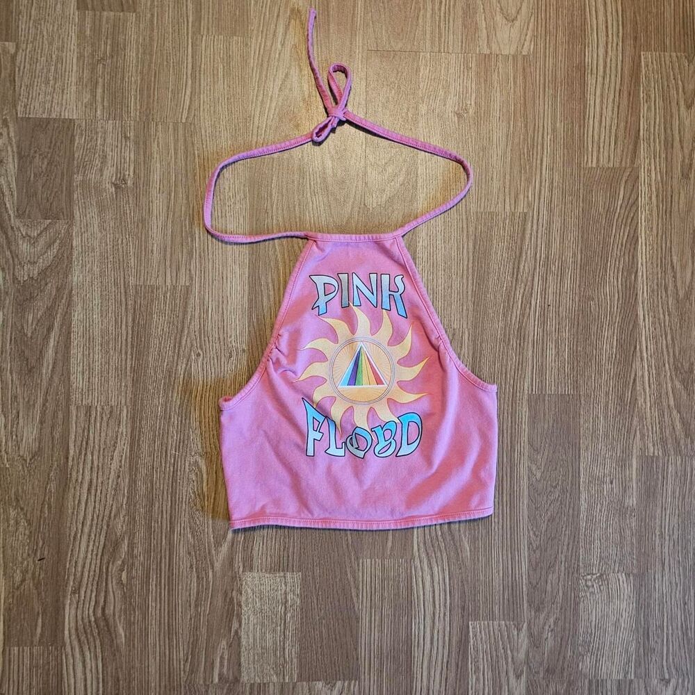 Pink Floyd Women's Size Small Halter Crop Top